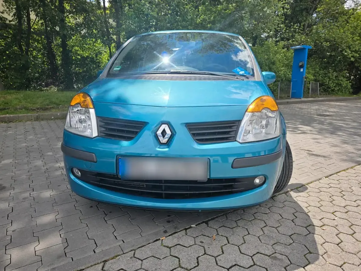 Gebraucht Renault Modus 83 PS (61 kW) 2006 Blau Van / Kleinbus