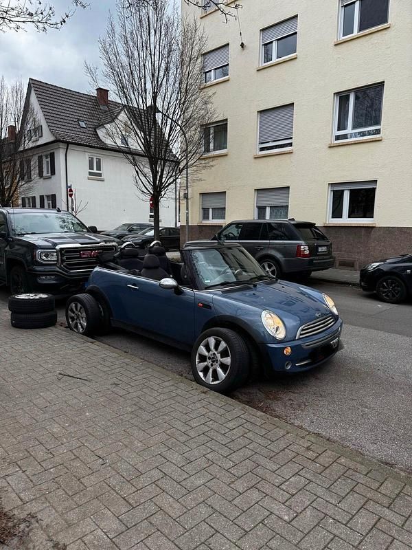 Blau Gebraucht 2006 Mini One Cabriolet Cabrio | 2.900 € (Guter Preis) - Bild 1/4