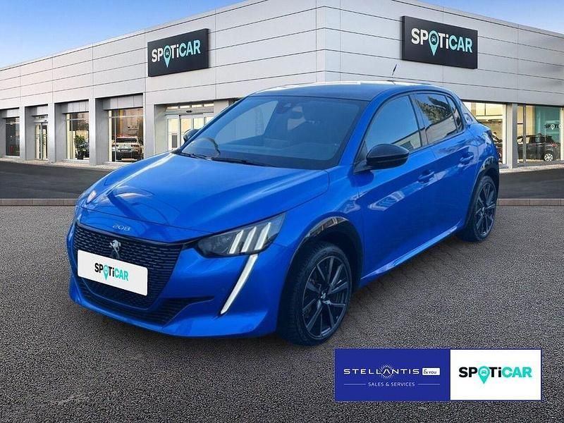 Blau Gebraucht 2023 Peugeot 208 GT Kleinwagen | 18.980 € - Bild 1/3