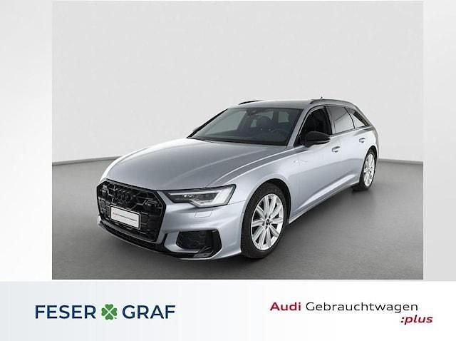 Florettsilber metallic Gebraucht 2025 Audi A6 S-Line Kombi | 59.890 € - Bild 1/3