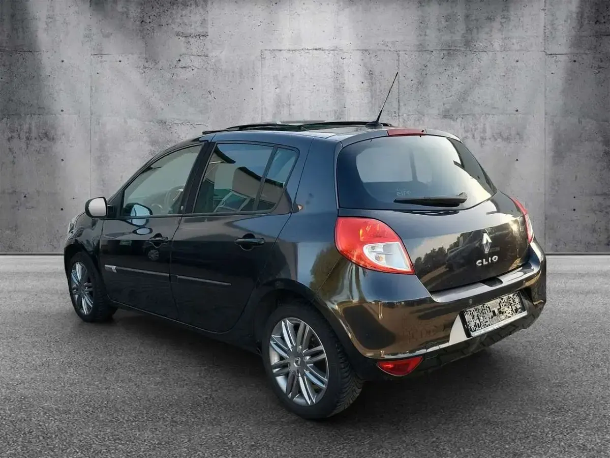Gebraucht Renault Clio Expression 73 PS (53 kW) 2011 Schwarz Kleinwagen