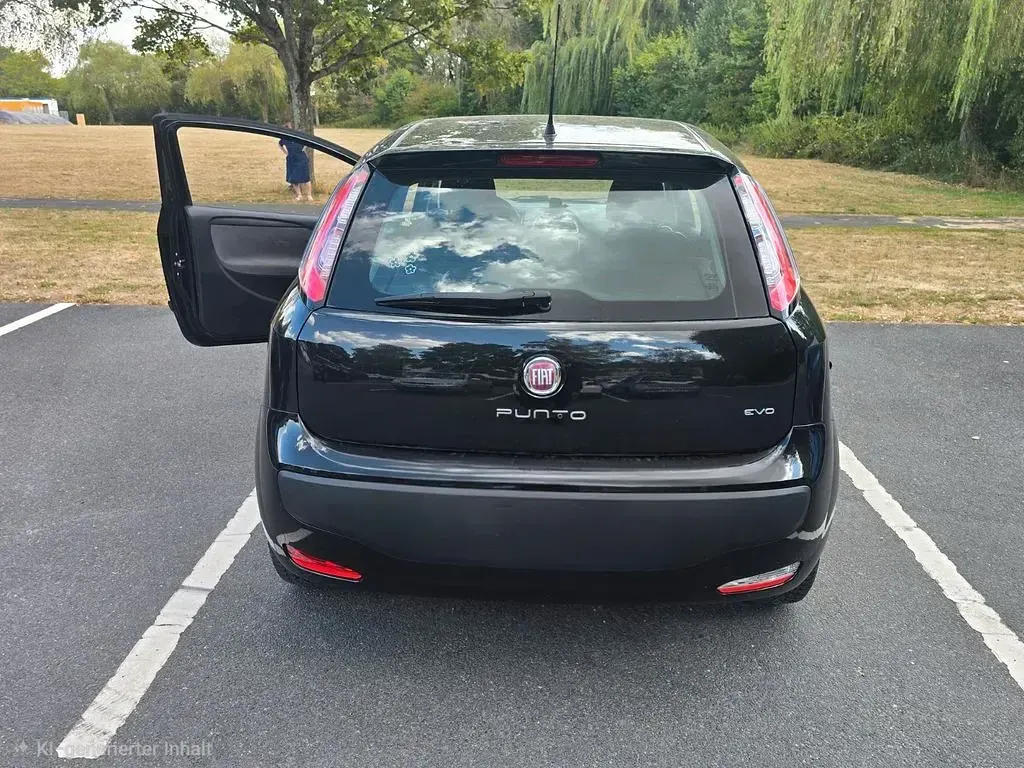 Gebraucht Fiat Punto Evo 105 PS (77 kW) 2010 Schwarz Kleinwagen