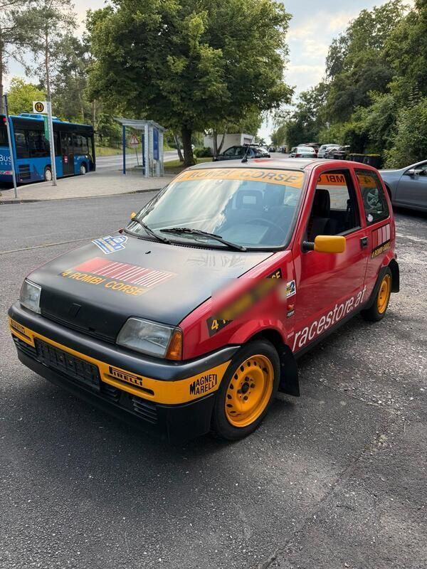 Rot Gebraucht 1993 Fiat Cinquecento Kleinwagen | 400 € - Bild 1/4
