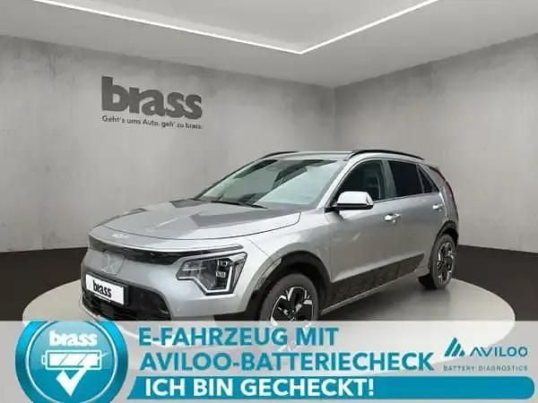 Stahlgrau met. Gebraucht 2023 Kia e-Niro Inspiration SUV | 31.980 € (Teuer) - Bild 1/4