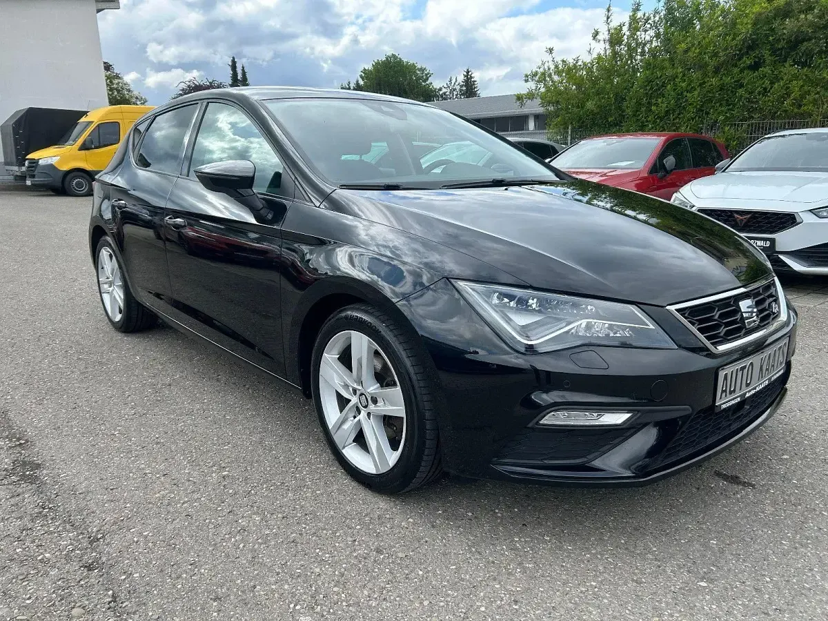 Gebraucht Seat Leon FR 125 PS (91 kW) 2018 Schwarz Limousine