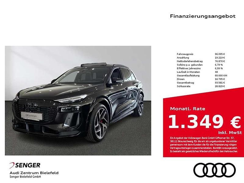 Neu Audi Q6 e-tron Performance 225 kW (306 PS) 2026 Mythosschwarz SUV
