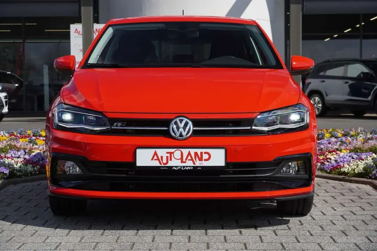 Gebraucht VW Polo R-line 116 PS (85 kW) 2020 Rot Kleinwagen