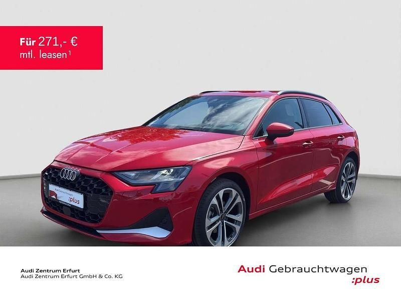 Progressivrot metallic Gebraucht 2024 Audi A3 Advanced Limousine | 35.990 € (Teuer) - Bild 1/3