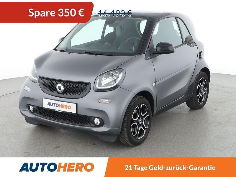 Grau Gebraucht 2018 Smart ForTwo Coupé Basis Kleinwagen | 15.740 € (Fairer Preis) - Bild 1/3
