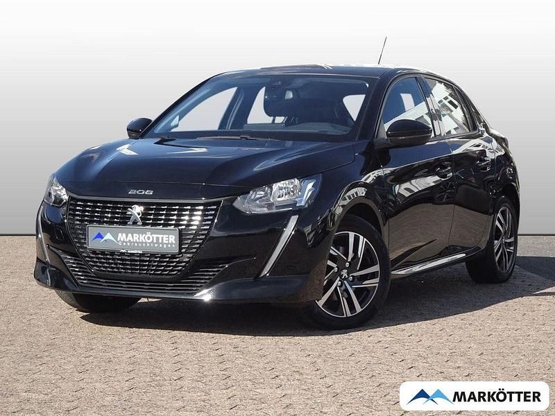 Schwarz Gebraucht 2020 Peugeot 208 Allure Kleinwagen | 12.490 € (Fairer Preis) - Bild 1/4