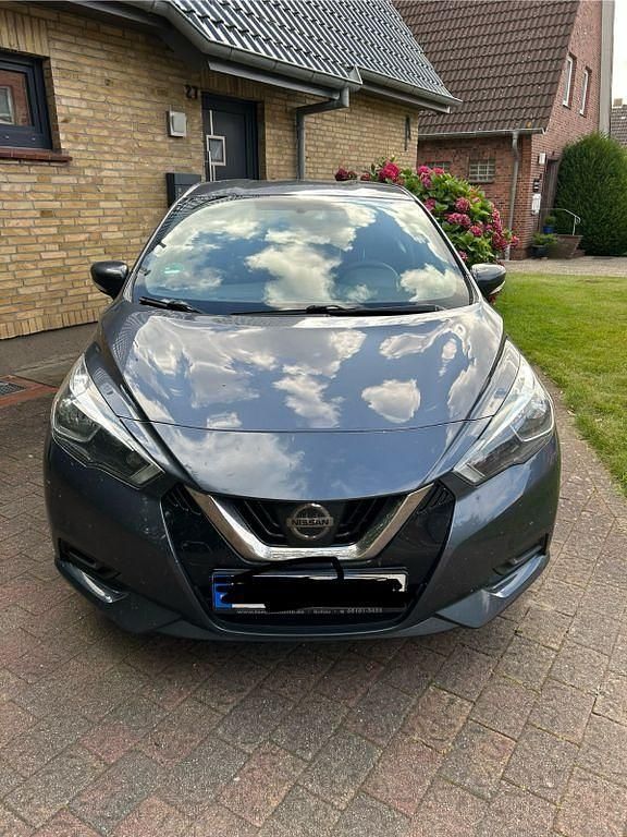 Silber Gebraucht 2018 Nissan Micra Acenta Kleinwagen | 7.000 € (Fairer Preis) - Bild 1/4