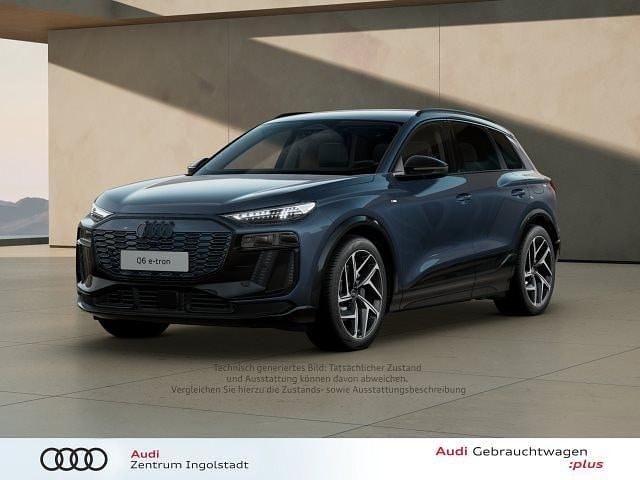 Plasmablau metallic Gebraucht 2025 Audi Q6 e-tron S-Line SUV | 67.890 € (Superpreis) - Bild 1/3