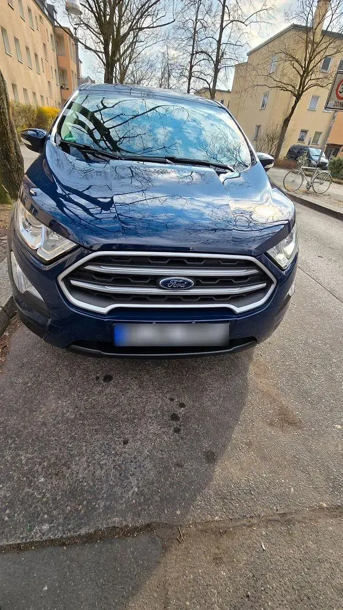 Gebraucht Ford Ecosport Trend 101 PS (74 kW) 2018 Blau SUV