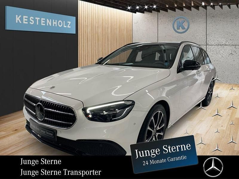 Unilack polarweiß Gebraucht 2024 Mercedes E220 Avantgarde Kombi | 46.488 € (Etwas zu teuer) - Bild 1/4