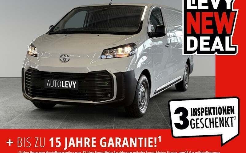 Weiß Gebraucht 2024 Toyota Proace Van | 32.490 € (Fairer Preis) - Bild 1/4