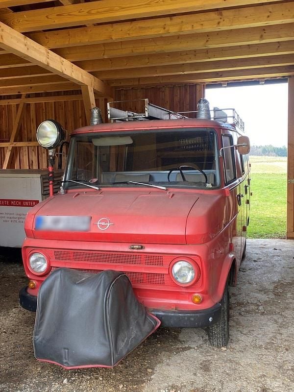 Gebraucht Opel Blitz 80 PS (58 kW) 1968 Rot