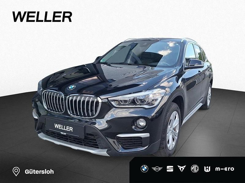 Black sapphire (schwarz) Gebraucht 2016 BMW X1 Sport Line SUV | 19.990 € (Guter Preis) - Bild 1/4