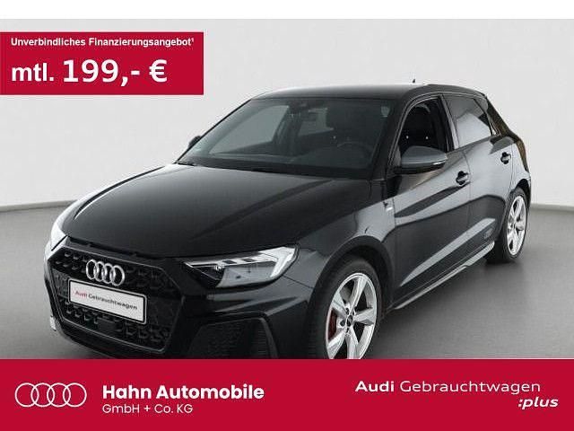 Schwarz Gebraucht 2025 Audi A1 Sportback S-Line Kleinwagen | 35.430 € (Teuer) - Bild 1/3