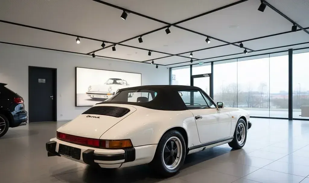 Gebraucht Porsche 911 218 PS (160 kW) 1986 Weiß Cabrio