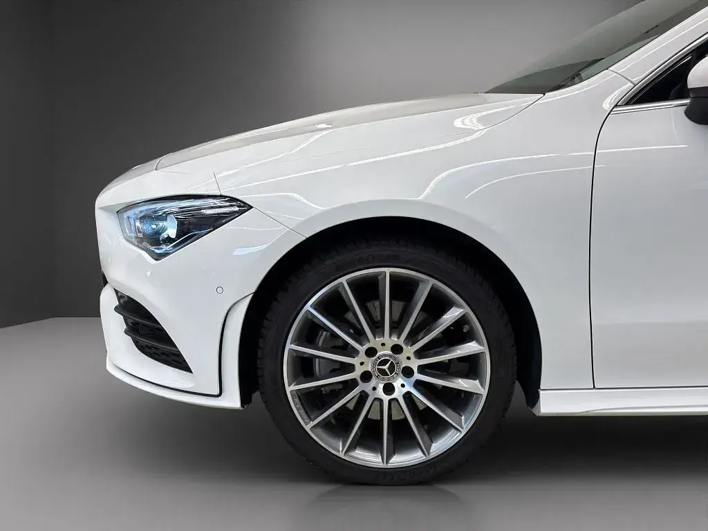 Gebraucht Mercedes CLA250 AMG line 160 PS (117 kW) 2021 Weiß Coupé