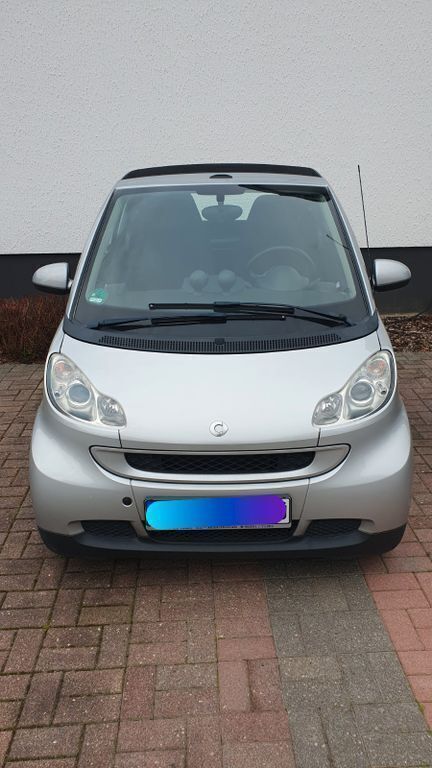 Silber Gebraucht 2010 Smart ForTwo Cabrio Passion Cabrio | 5.200 € (Guter Preis) - Bild 1/4
