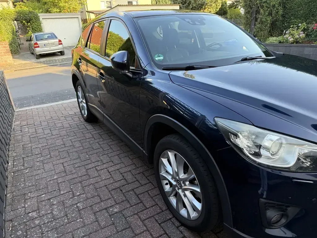 Gebraucht Mazda CX-5 Sports-Line 150 PS (110 kW) 2014 Blau SUV