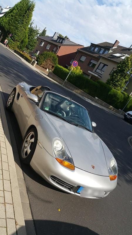 Silber Gebraucht 2000 Porsche Boxster S Cabrio | 14.000 € (Superpreis) - Bild 1/4