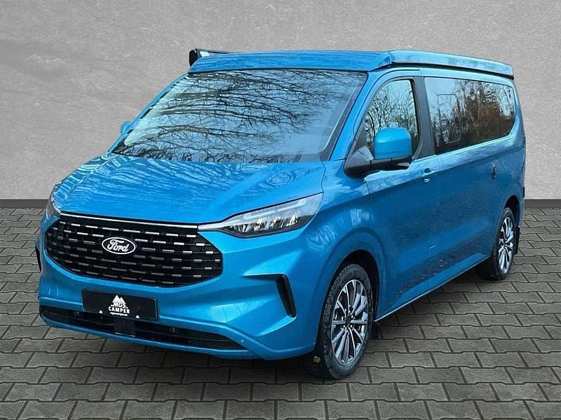 Digital aqua blue metallic Neu 2025 Ford Tourneo Custom Nugget Van | 66.990 € (Guter Preis) - Bild 1/4