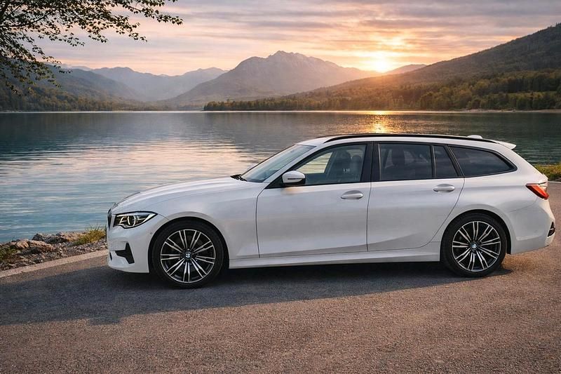 Gebraucht BMW 320 190 PS (139 kW) 2021 Weiß Kombi