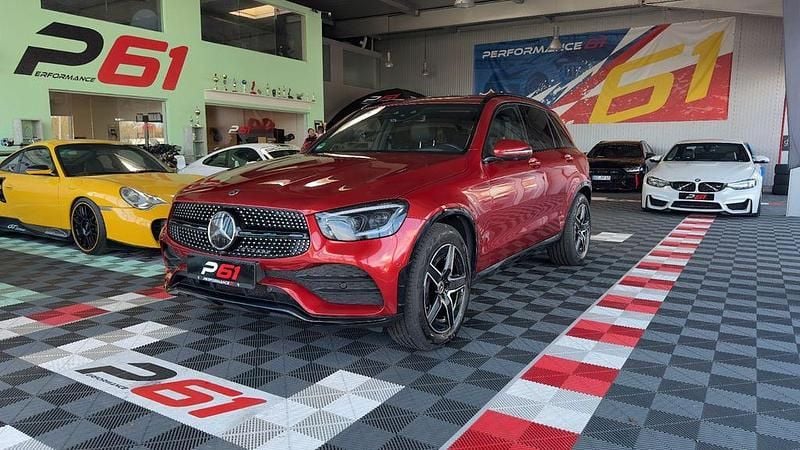 Gebraucht Mercedes GLC400d 330 PS (242 kW) 2021 Rot SUV