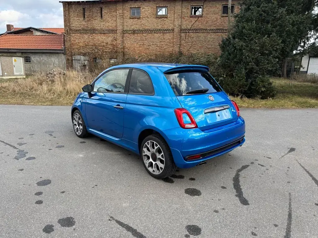 Gebraucht Fiat 500S S 105 PS (77 kW) 2016 Blau Kleinwagen