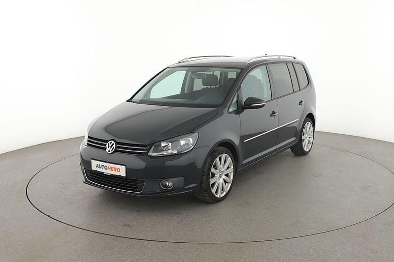 Grau Gebraucht 2015 VW Touran Highline Van / Kleinbus | 14.920 € (Superpreis) - Bild 1/3