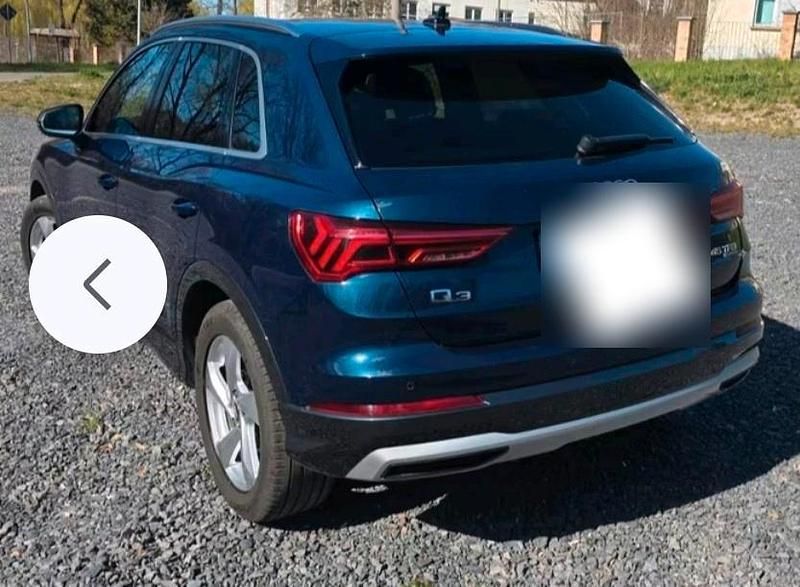 Usata Audi Q3 Advanced 233 CV (171 kW) 2019 Blu SUV