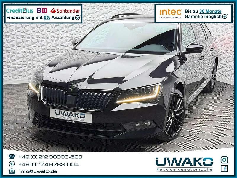 Gebraucht Skoda Superb SportLine 190 PS (139 kW) 2019 Schwarzmagic perleffekt Kombi