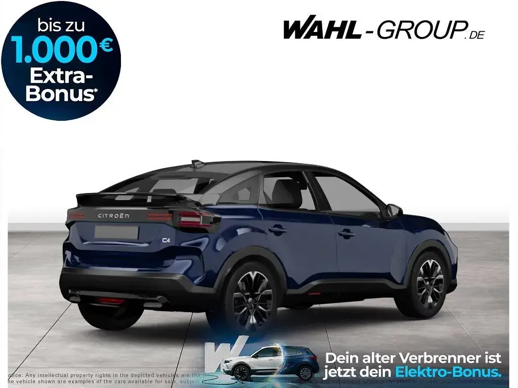 Neu Citroën e-C4 114 kW (156 PS) 2025 Grün Limousine