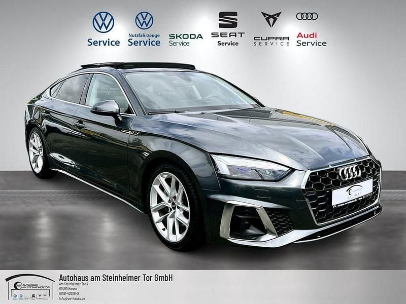 Grau Gebraucht 2024 Audi A5 S-Line Limousine | 37.490 € (Teuer) - Bild 1/4