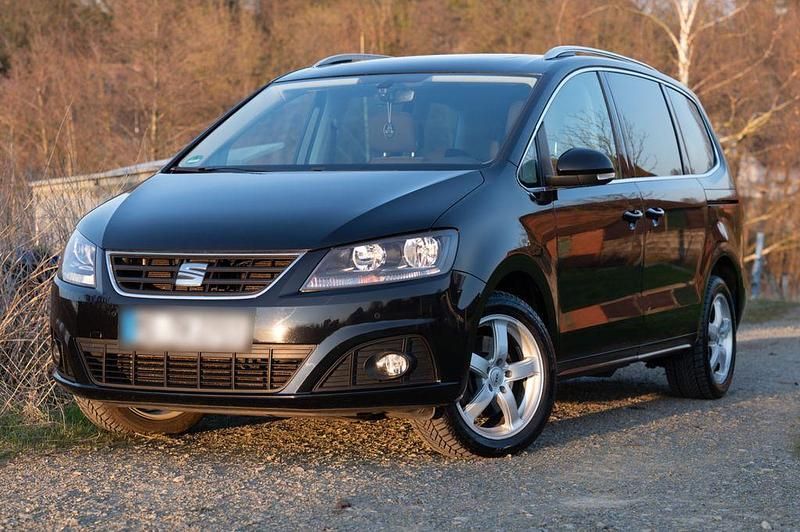 Gebraucht Seat Alhambra 150 PS (110 kW) 2018 Schwarz Van / Kleinbus
