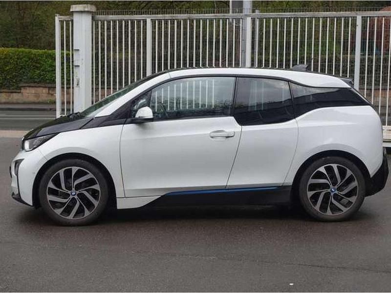 Gebraucht BMW i3 125 kW (170 PS) 2014 Capparisweiss mit akzent blau Kleinwagen