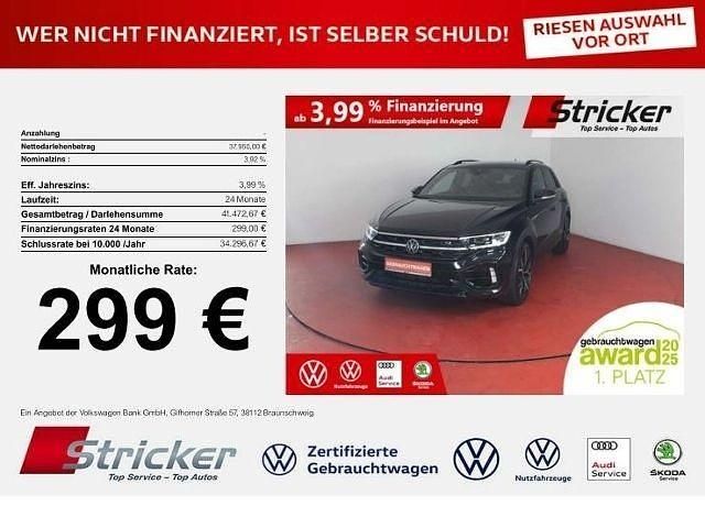 Deep black perleffekt Gebraucht 2024 VW T-Roc R SUV | 36.979 € (Fairer Preis) - Bild 1/4