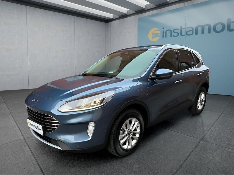 Blau Gebraucht 2022 Ford Kuga SUV | 34.749 € (Teuer) - Bild 1/4
