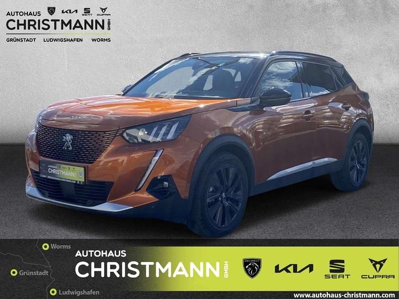 Orange Gebraucht 2022 Peugeot e-2008 GT SUV | 21.990 € (Fairer Preis) - Bild 1/4