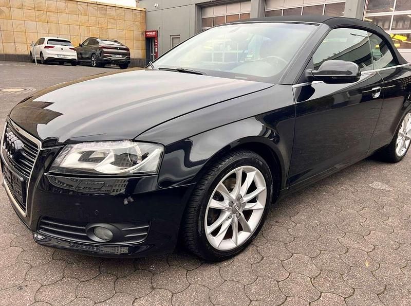 Schwarz Gebraucht 2013 Audi A3 Cabriolet Ambition Cabrio | 10.990 € (Etwas zu teuer) - Bild 1/4