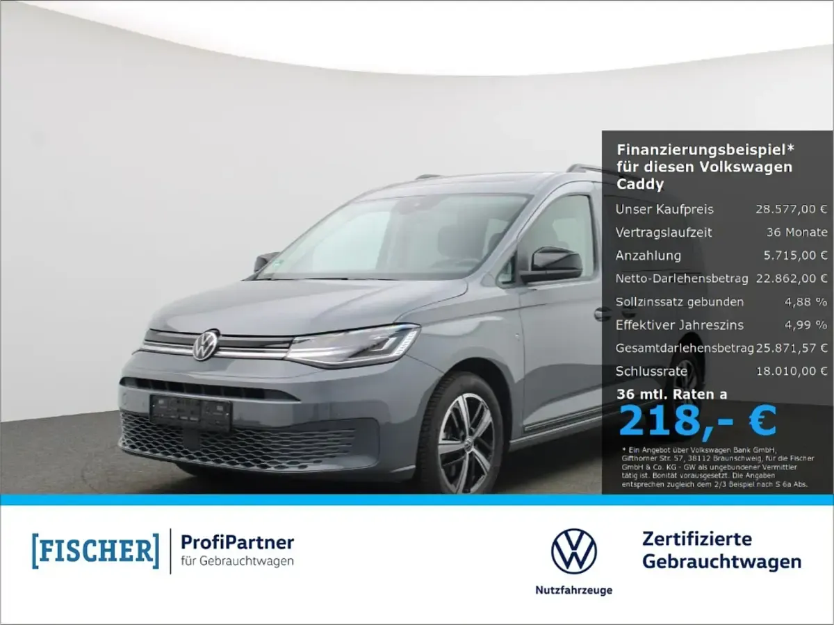 Occasion VW Caddy Dark Label 114 ch (83 kW) 2023 Monospace