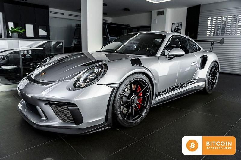 Silber Gebraucht 2018 Porsche 911 GT3 RS Sport Coupé | 242.000 € (Teuer) - Bild 1/4
