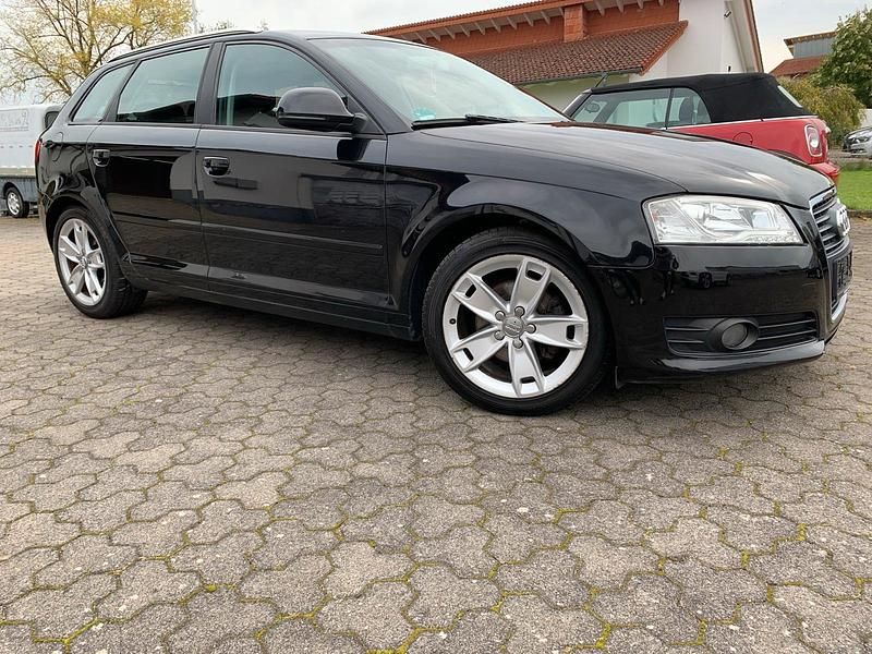 Schwarz Gebraucht 2008 Audi A3 Limousine | 3.790 € (Fairer Preis) - Bild 1/4