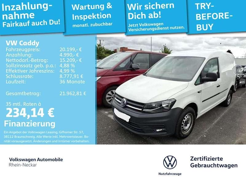 Weiß Gebraucht 2020 VW Caddy Van / Kleinbus | 20.199 € (Superpreis) - Bild 1/3