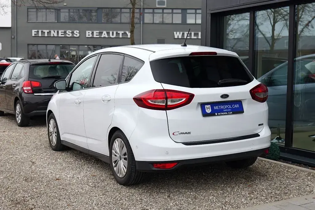 Gebraucht Ford C-MAX 125 PS (91 kW) 2018 Weiß Van / Kleinbus