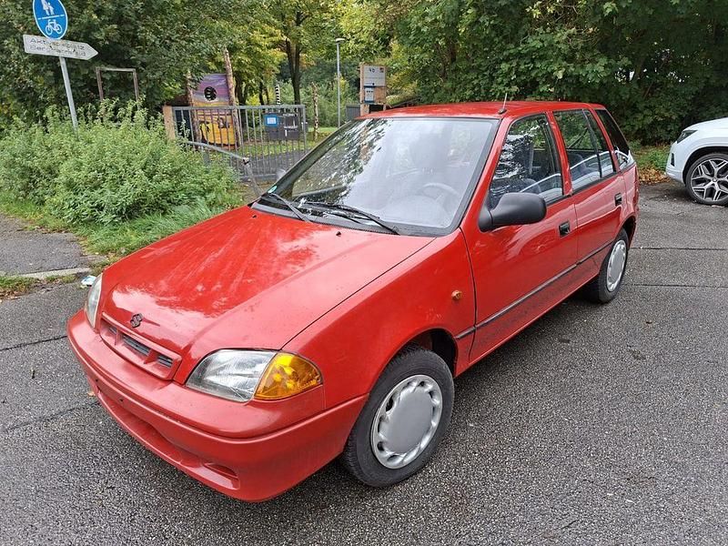 Rot Gebraucht 1998 Suzuki Swift GLX Limousine | 1.500 € (Guter Preis) - Bild 1/4