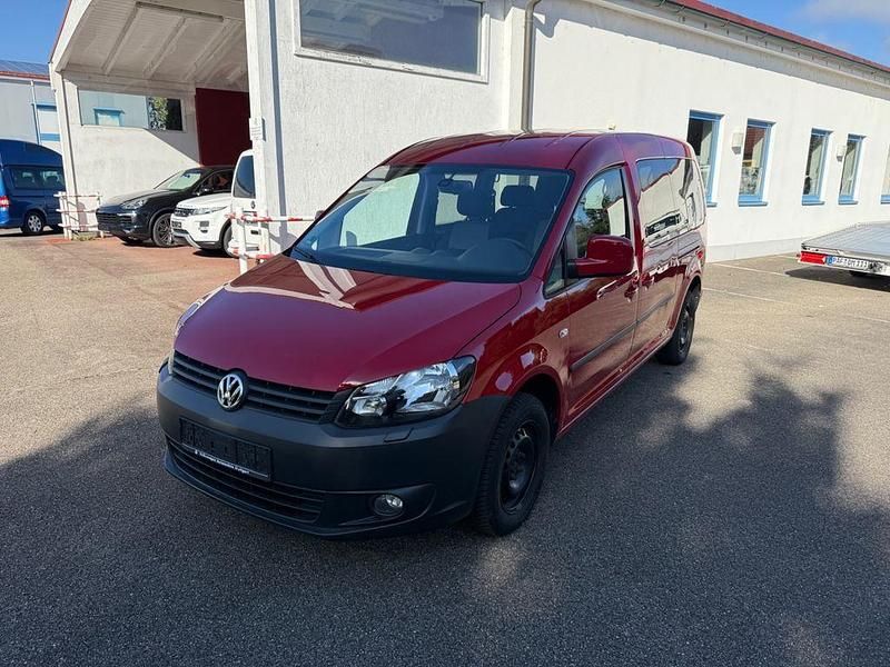 Salsa red Gebraucht 2010 VW Caddy Maxi Trendline Van / Kleinbus | 12.890 € (Fairer Preis) - Bild 1/4
