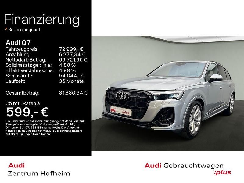 Silber Gebraucht 2024 Audi Q7 S-Line SUV | 72.999 € (Fairer Preis) - Bild 1/4